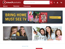 Tablet Screenshot of couchpotato.com